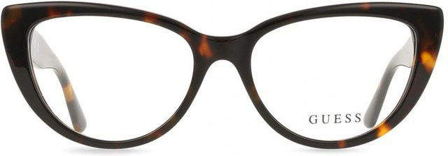 Guess GU50175 Korrektionsbrille, Cat-Eye, Vollrand, Acetate, Damen, Black - Bild 1