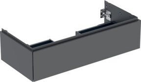 Geberit Waschtischunterschrank One in Lava, lackiert, B: 103,6 cm, T: 50,4 cm, H: 47,0 cm - Bild 1