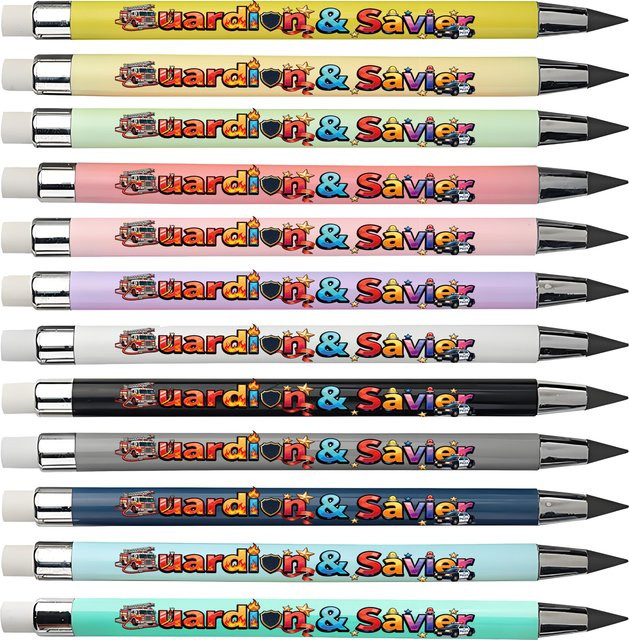 Life Guardian Ewiger Bleistift Life Guardian Serie in Schwarz und Multicolour für Skizzen und Zeichnungen ohne Anspitzen - Bild 1