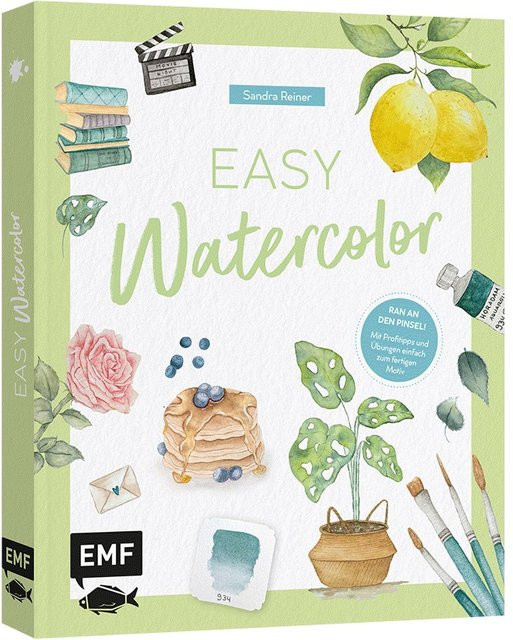 Easy Watercolor von Sandra Reiner, Hardcover - Bild 1