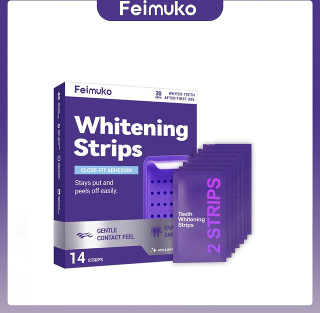 FEIMUKO Zahnaufhellungsstreifen, Unisex - Bild 1