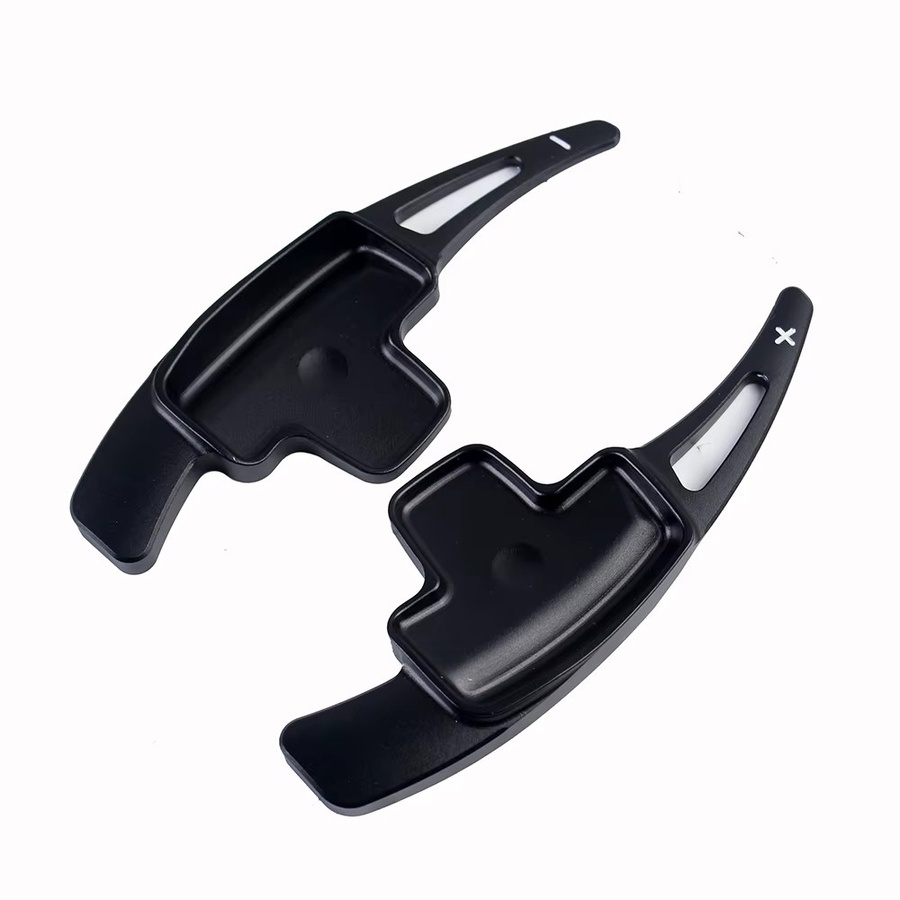 Schaltpaddel für Mercedes-Benz A-Klasse A180 A200 A220 A250 W176 (2015-2018) aus Aluminiumlegierung, Farbe: Schwarz, 2 Stück - Bild 3