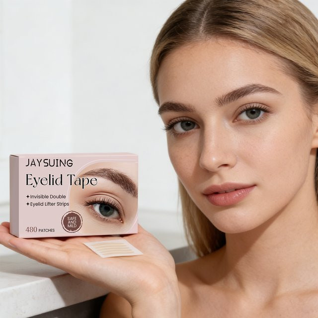 jaysuing Augenlid-Klebeband, 480 Stück, Unisex, natürlich - Bild 1