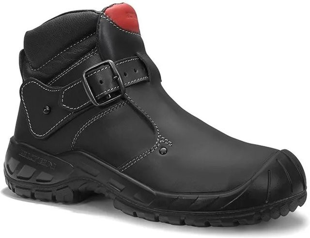 Elten Sicherheitsstiefel CARL II S3 aus Rindleder in Schwarz, Größe 43 - Bild 1