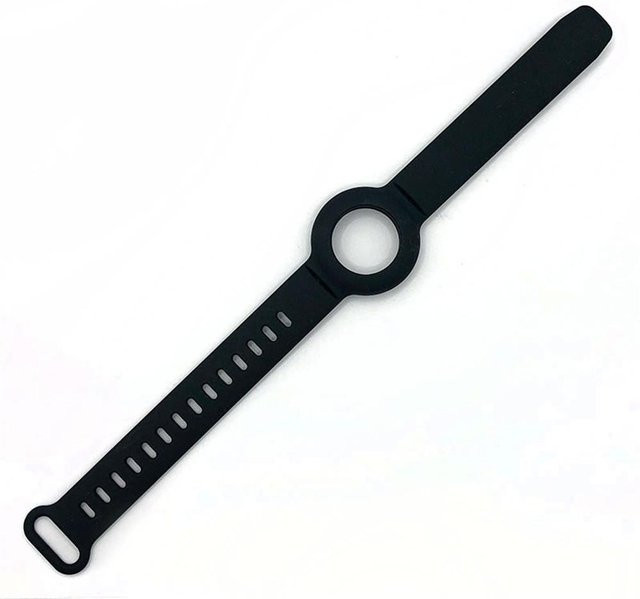 Apple AirTag Schutzhülle, Silikonarmband, White, Kinder - Bild 1