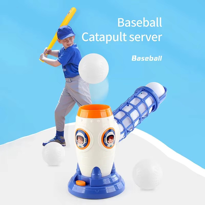 CONUSEA Baseball-Wurfmaschine, elektrisches Kombinationsset, Outdoor-Sportspielzeug - Bild 2