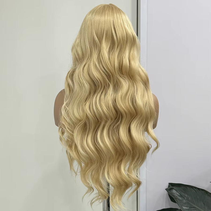 UStyleHair Blonde Wellenperücke, synthetisch, lang, Damen - Bild 2