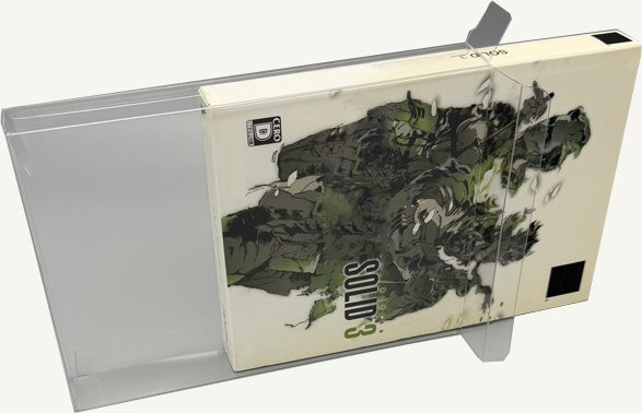 xunbeifang Schutzbox für Metal Gear Solid 3: Snake Eater Limited Edition Collection, transparente Aufbewahrungshülle für PS2 und Xbox 360 - Bild 1