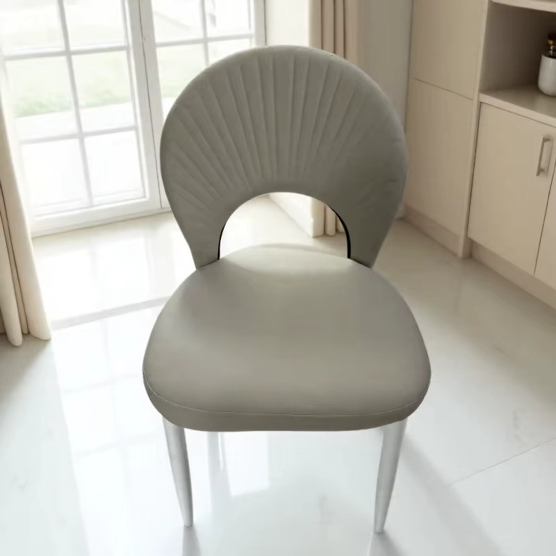 DUTRIEUX Designer Esszimmerstuhl Modern Transparent in Grau - Bild 2