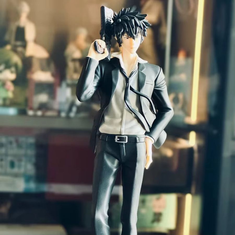 Bandai Anime Psycho-Pass Action Figure Shogo Makishima und Shinya Kogami aus PVC, Multicolor, Höhe: 18 cm - Bild 3