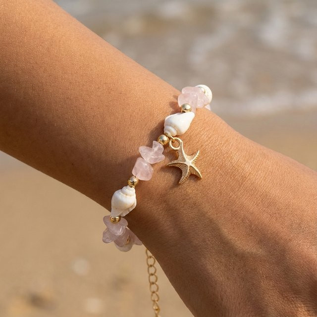 Rinhoo Armband, Perle, Stein, Damen - Bild 1