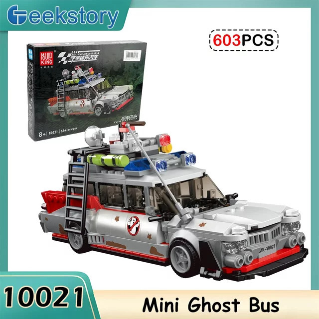 MOLD KING Ghostbusters Mini-Geisterbus-Modell ECTO-1, technisches Automodell, ab 8 Jahren - Bild 1