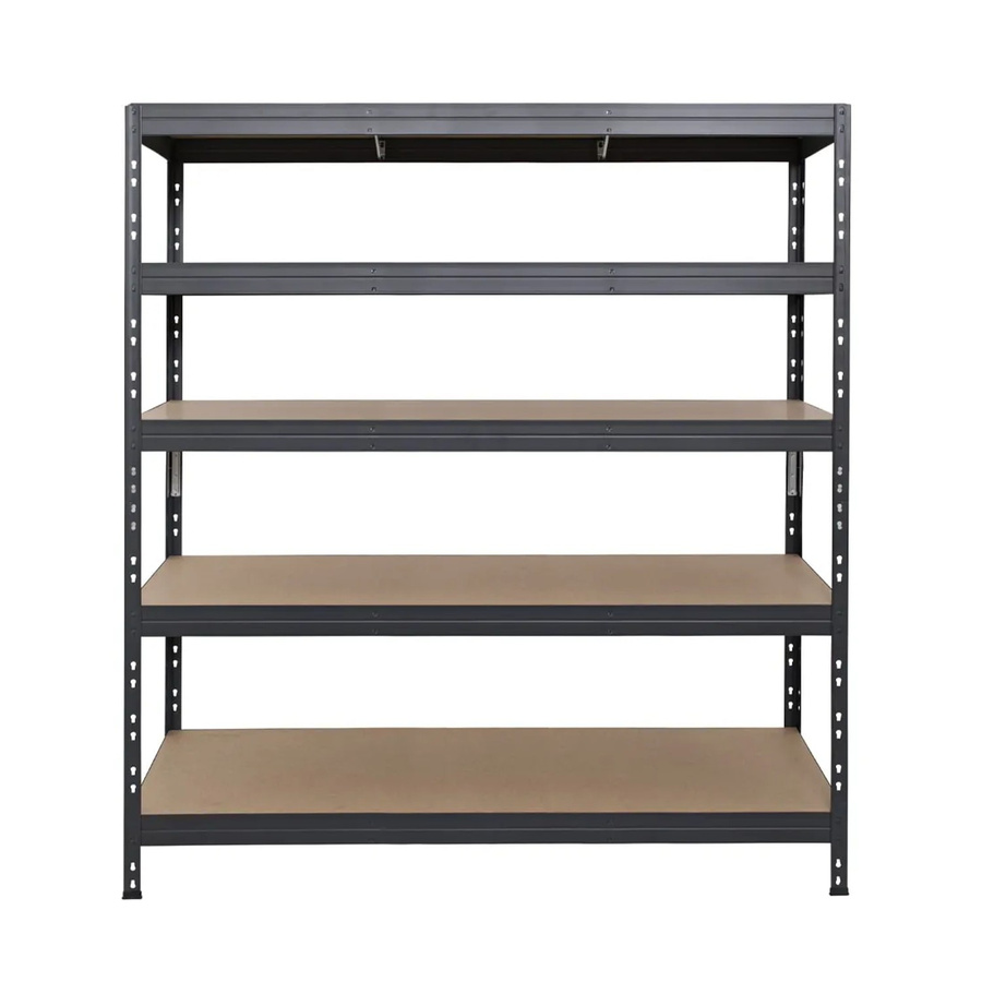 Ar Shelving Rivet Schwerlastregal mit 5 Böden in Anthrazit, H x B x T: 180 x 150 x 60 cm - Bild 2