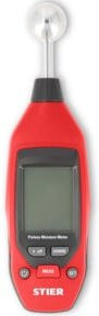 STIER Feuchtigkeitsmessgerät in Rot mit Messung bis 40 mm Tiefe - Bild 1
