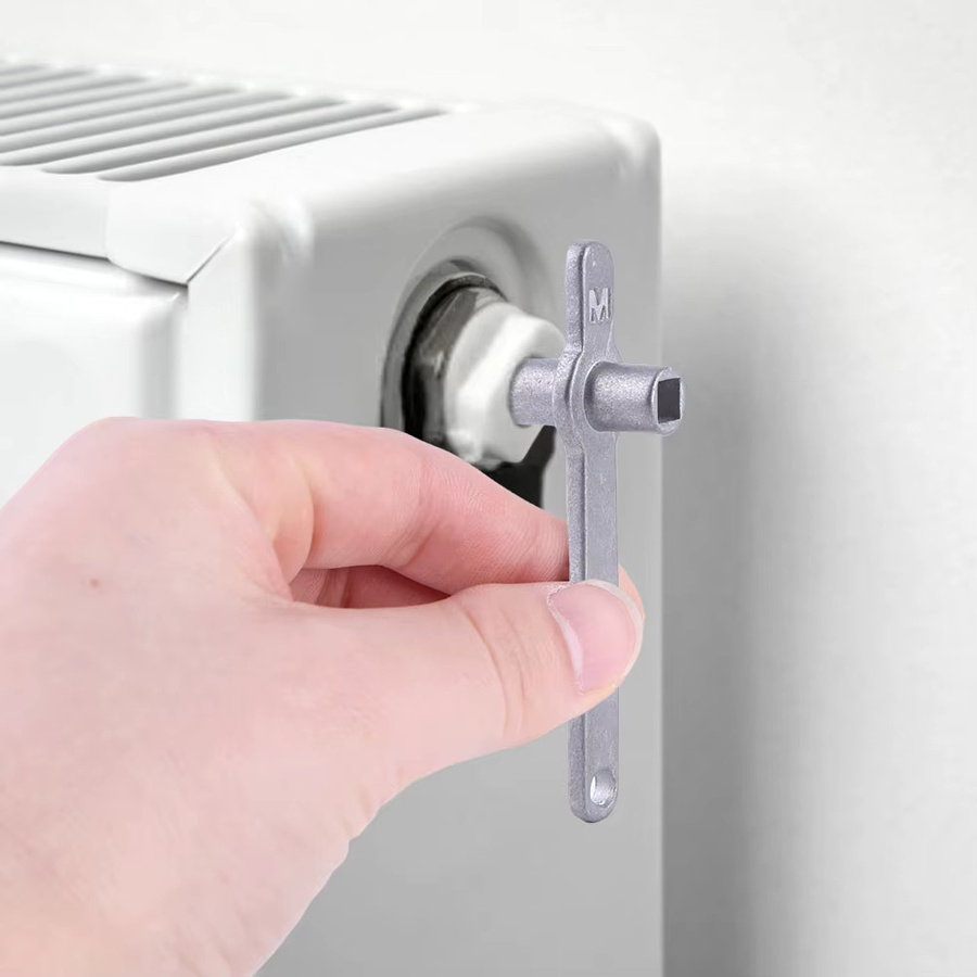 APWIKOGER Heizkörperentlüftungsschlüssel in Silber - Bild 2