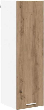 vidaXL Hängeschrank Riga in Artisan-Eiche, Braun, B: 31,0 cm, T: 31,0 cm, H: 100,0 cm