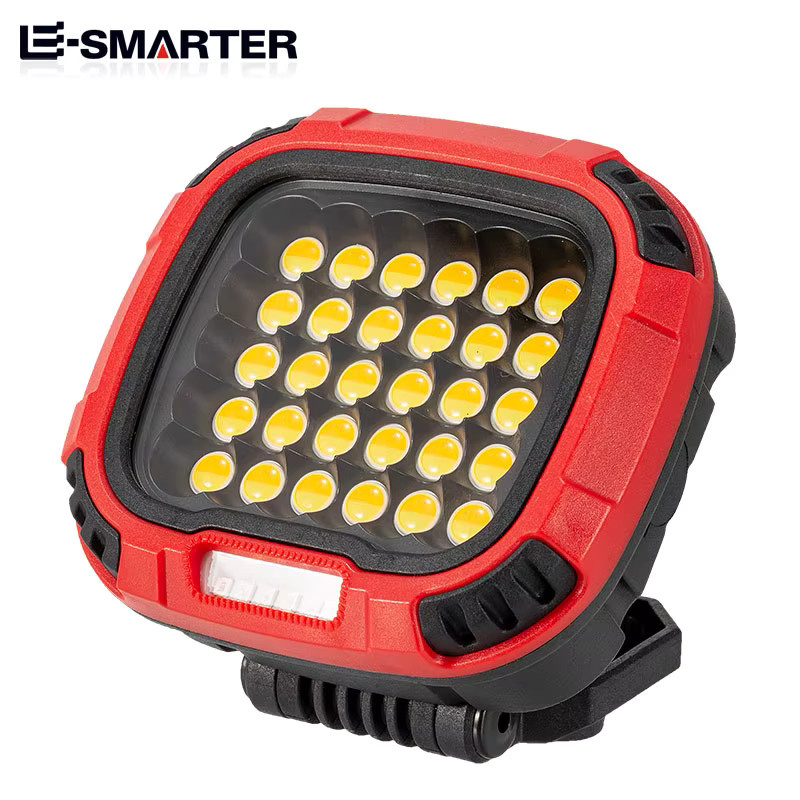 ESMARTER Tragbare Magnetische COB-LED-Flutlichtlampe, Wiederaufladbare Multifunktionale Arbeitsleuchte für Outdoor, Camping und Notfälle - Bild 2
