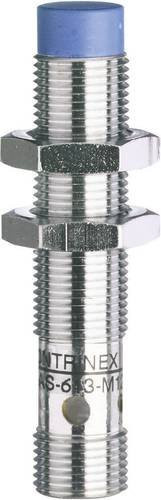Contrinex Induktiver Näherungsschalter DW-AS-613-M12 PNP nicht bündig, Farbe: Silber, Durchmesser: 12 mm, Länge: 60 mm - Bild 1