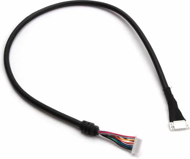 Holybro JST GH GPS-Kabel in Schwarz, Länge: 42 cm, passend für H-RTK F9P M8N M9N - Bild 1