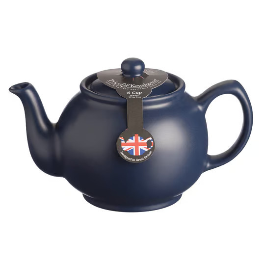 Teekanne mit Infuser in Meerblau - Bild 2
