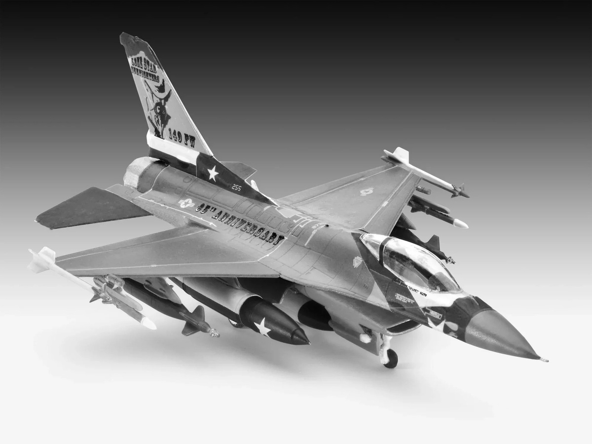 Revell Lockheed Martin F-16C Fighting Falcon USAF, Modellbau, 1:144, ab 10 Jahren - Bild 2