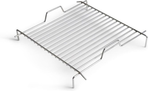Höfats Grillrost CUBE aus Edelstahl in Silber