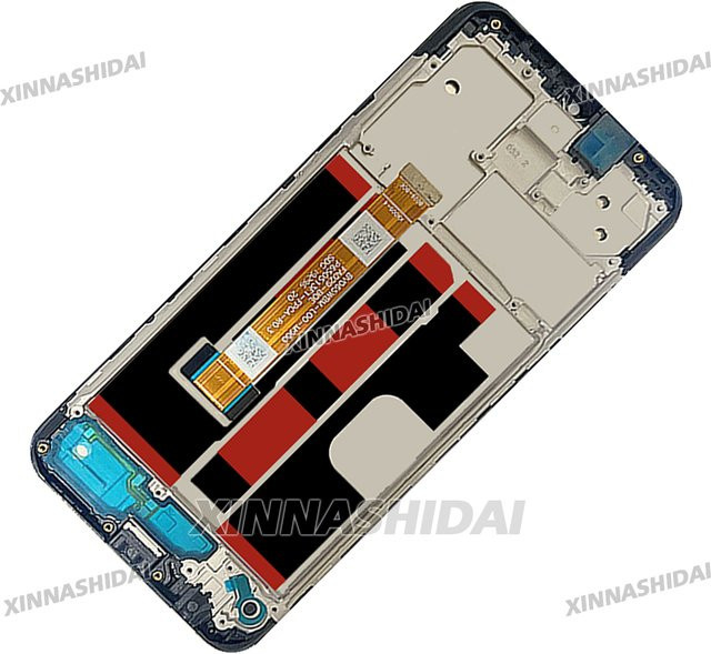 OPPO A11X A9 2020 LCD-Display mit Touchscreen-Rahmen und Digitizer-Baugruppe in Schwarz - Bild 1