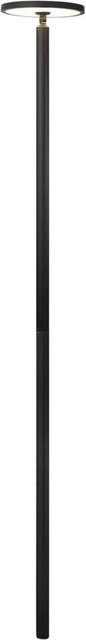 Lucande Akito LED Mastleuchte für Außen, Modern, Schwarz, Aluminium, IP54, 1-flammig - Bild 1