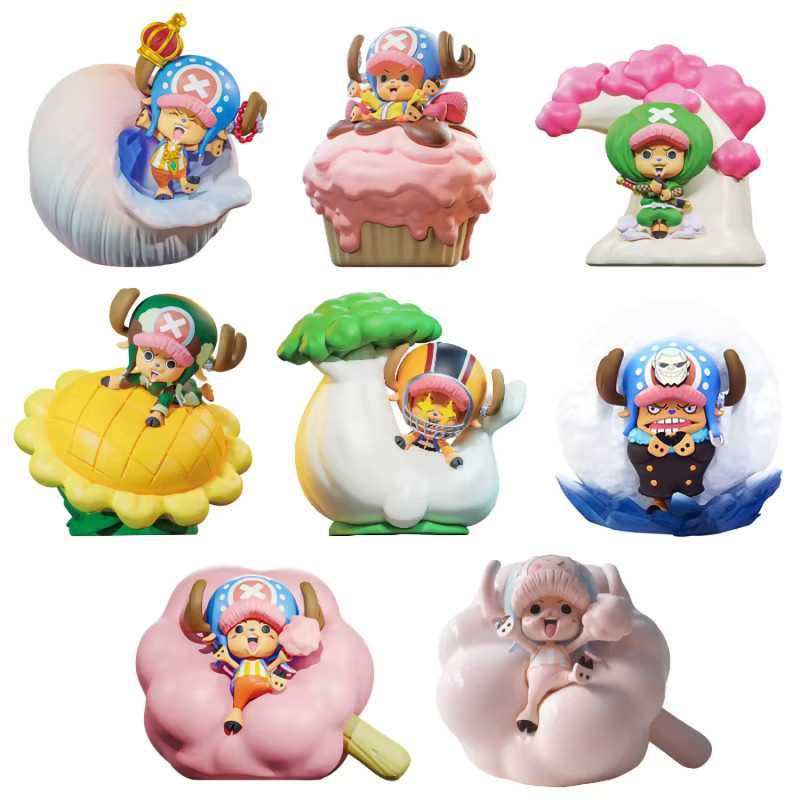 Bandai One Piece Sweet Dream Blind Box Luffy Chopper, Nachtlampe, LED-Humanoid - Bild 5