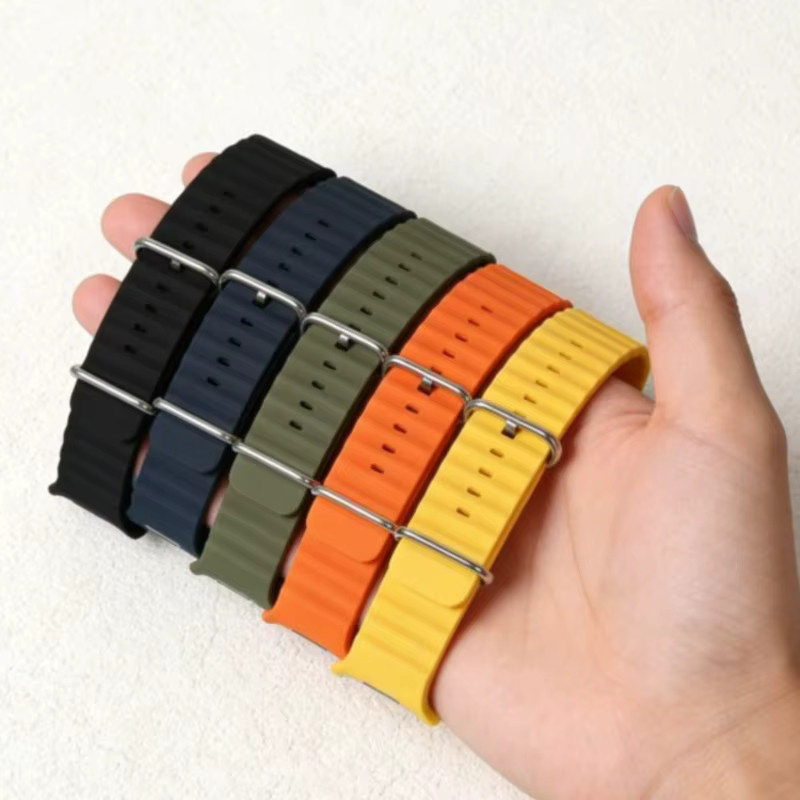 KILPILLS Uhrenarmband Silikon, Schwarz, Unisex - Bild 2