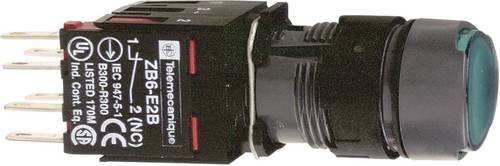 Schneider Electric XB6AW3B5B Leuchtdrucktaster Schwarz IP65 B/T/H: 57 x 18 x 18 mm - Bild 1