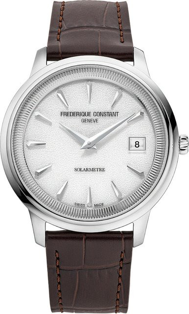 Frederique Constant Armbanduhr, Solar, Edelstahl, 39 mm, Herren - Bild 1
