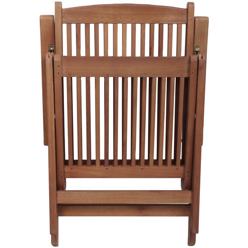 GARDEN PLEASURE Hochlehner Stockholm aus Holz und Metall in Braun, B/T/H: 58 x 65 x 109 cm - Bild 2