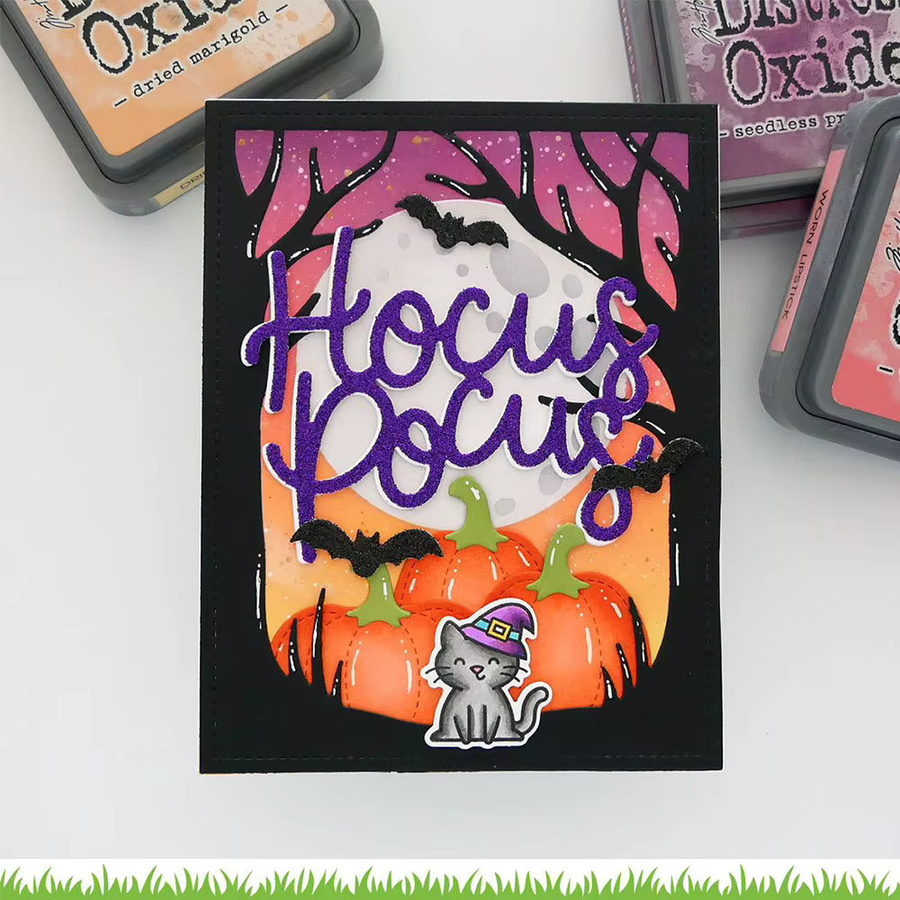 Happy Ghost und Build-a-Cat Metallstanzformen für Halloween DIY Scrapbook und Grußkarten - Bild 4