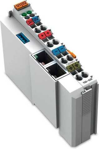 WAGO SPS-Klemme 750-628 in Grau und Weiß - Bild 1