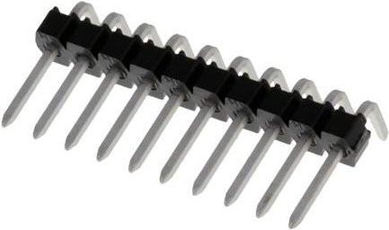 Molex Einbau-Stiftleiste Standard in Schwarz aus Kunststoff - Bild 1