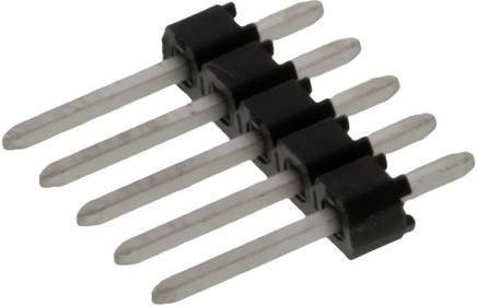 Molex Stiftleiste Standard Schwarz 1 Reihe 901200125 Tray - Bild 1
