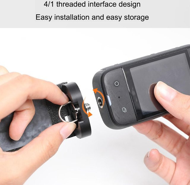 Magnetische Halterung und Desktop-Ständer für Insta360 X5 X4 X3 Action Kameras mit 1/4 Zoll Schraube in Schwarz - Bild 1