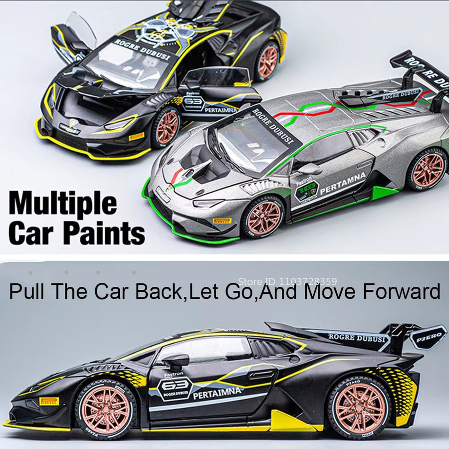 MAKEDA Lambor Revuelto Huracan ST EVO, Spielzeugauto, 1:32, Metall, mit Licht und Sound - Bild 2