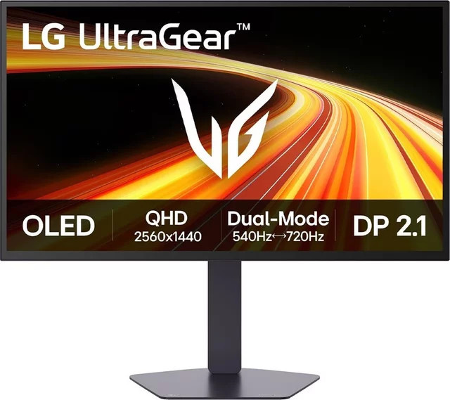 LG 27GX790B-B OLED Gaming-Monitor, 27 Zoll, QHD, 540 Hz, Schwarz - Bild 2