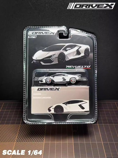 Linyi toy car Lamborghini Revuelto, Miniatur Druckgussmodell, 1:64, ab 14 Jahren - Bild 1
