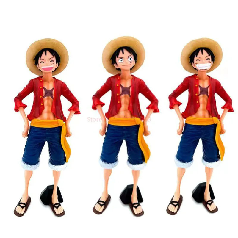 Bandai One Piece Anime-Figur Luffy mit drei austauschbaren Gesichtern, mehrfarbig, Höhe: 27 cm - Bild 6