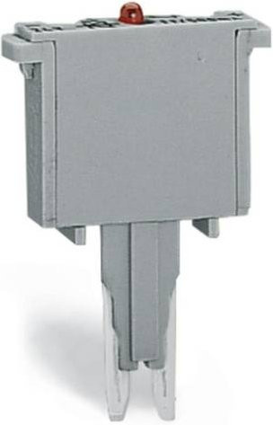 WAGO Glimmlampenbaustein 280-801/281-418 Grau 100 Stück - Bild 1