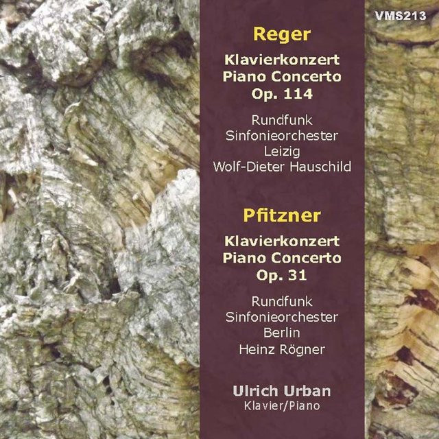 Reger, Pfitzner: Klavierkonzerte von Ulrich Urban, Wolf-Dieter Hauschild, CD - Bild 1