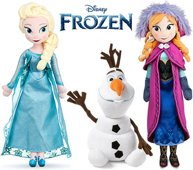 Disney Die Eiskönigin Anna Elsa Puppe, Plüsch, 40 cm - Bild 1