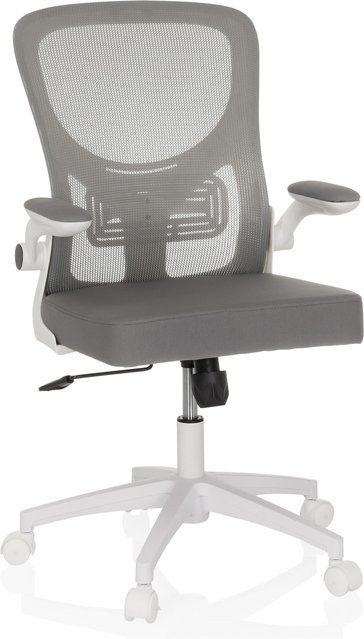 hjh OFFICE Home Office Bürostuhl BELIO W aus Stoff und Netzstoff mit abklappbaren Armlehnen - Bild 1