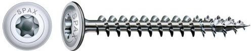 Spax Holzschraube WIROX 200 mit T-STAR plus Antrieb aus Stahl in Silber, Durchmesser: 6 mm, Länge: 40 mm - Bild 1