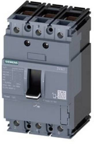 Siemens 3VA1040-3ED36-0AA0 Leistungsschalter in Grau mit einem Einstellbereich von 40 - 40A und einer maximalen Schaltspannung von 690 V/AC - Bild 1