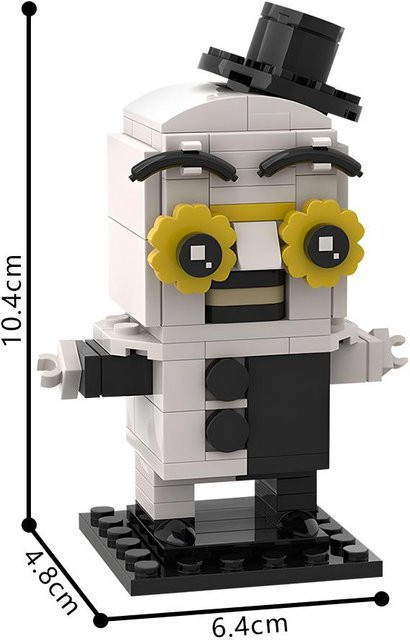 Gobricks MOC-208089 Art der Clown Gelbe Brillen Edition Bausteine ab 14 Jahren - Bild 1