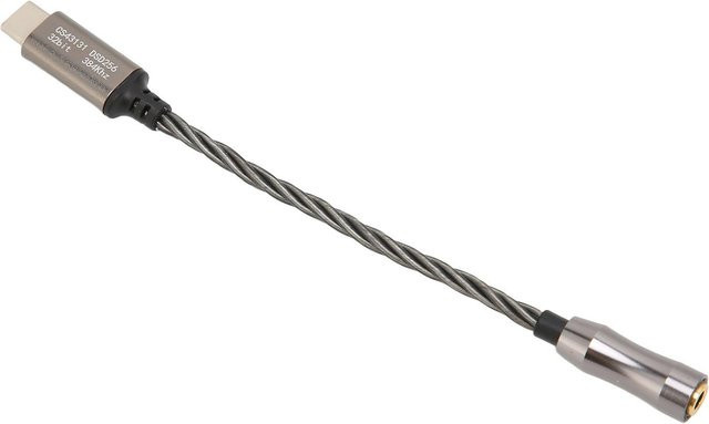 Honor Electronics USB-C auf 3,5 mm Kopfhörerverstärker in Silber und Grau mit 120 dB - Bild 1